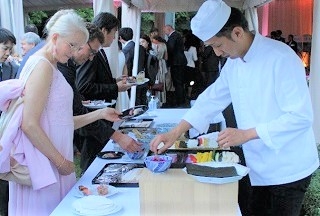 Ambassador's chef, Mr. INATOMI 